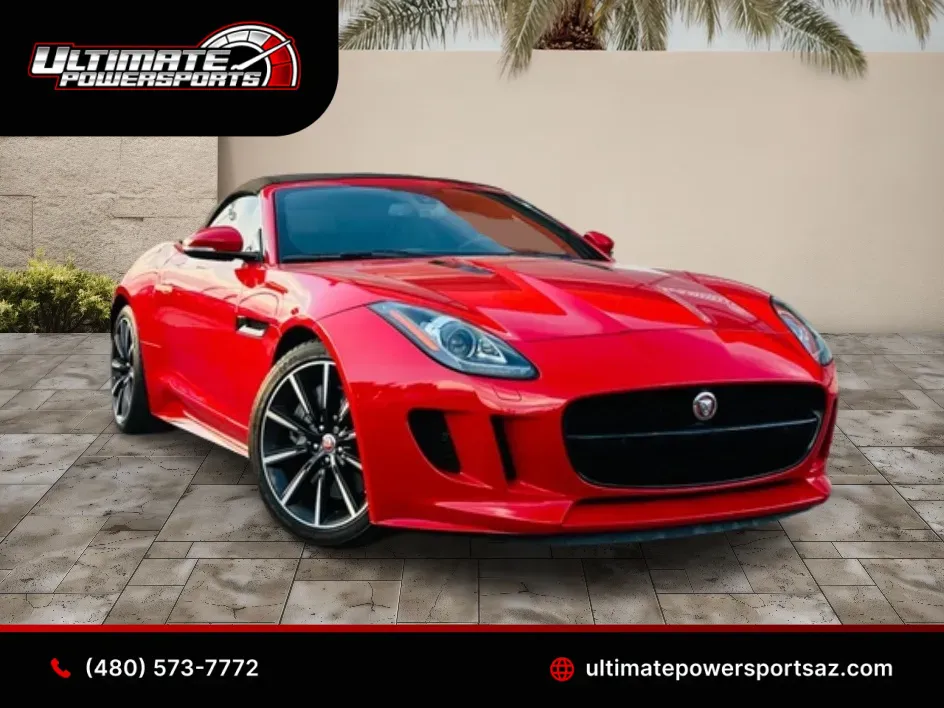 Red 2016 Jaguar F-TYPE ~ One Owner for sale in Scottsdale, AZ