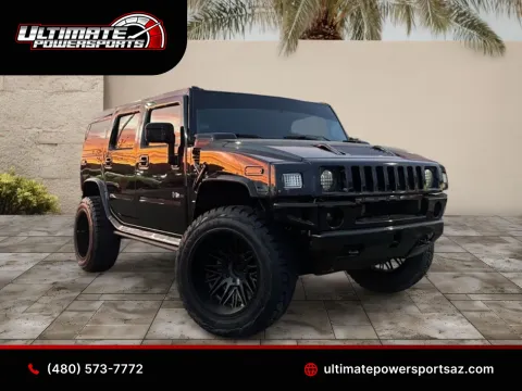 Black 2008 Hummer H2 SUV for sale in Scottsdale, AZ