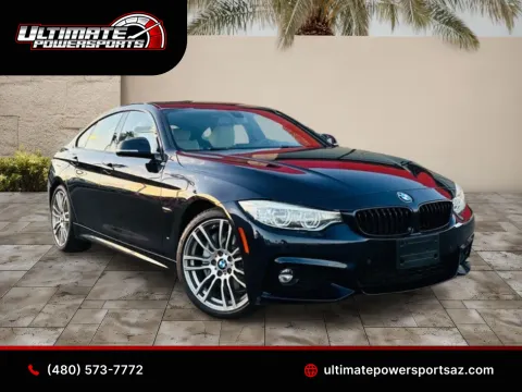 Blue 2017 BMW 430i GranCoupe M Sport for sale in Scottsdale, AZ