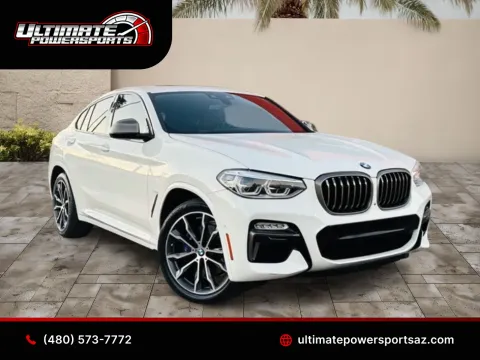 White 2019 BMW X4 M40i W/ Red Interior for sale in Scottsdale, AZ