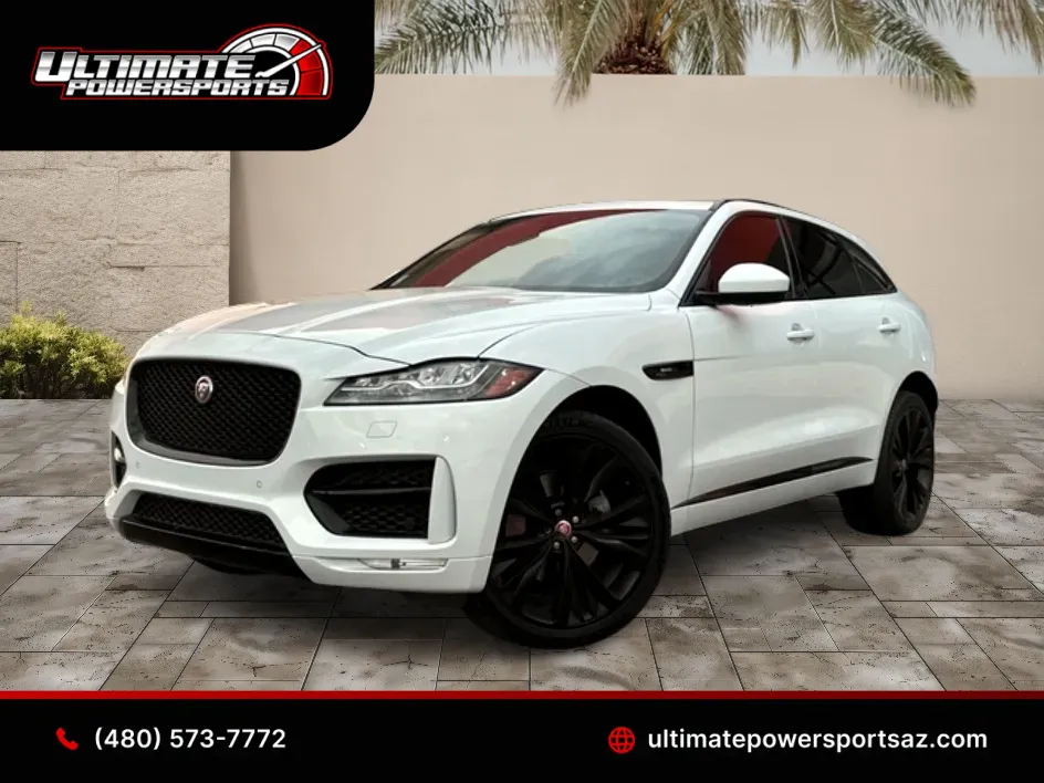 White 2017 Jaguar F-PACE 35t R-Sport ~1 Owner/Dealer Serviced! for sale in Scottsdale, AZ