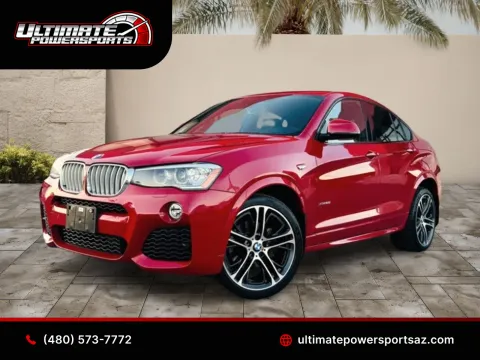 Red 2017 BMW X4 xDrive28i M Sport for sale in Scottsdale, AZ
