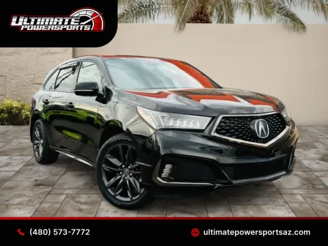Black 2019 Acura MDX w/Technology/A-Spec Pkg for sale in Scottsdale, AZ