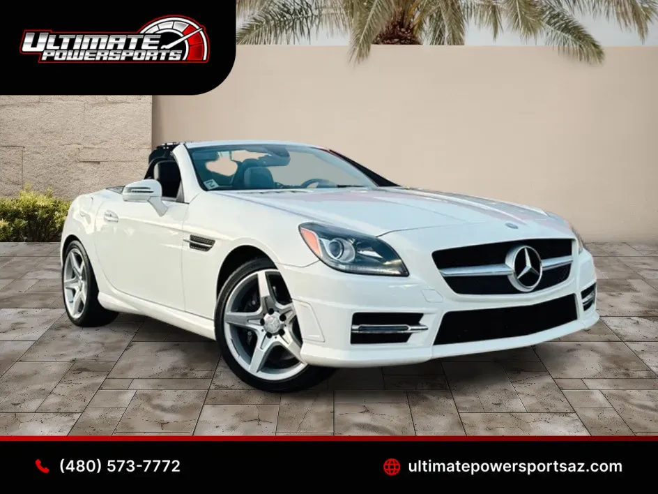 White 2014 Mercedes-Benz SLK 250 for sale in Scottsdale, AZ