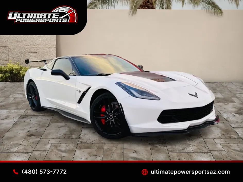 White 2015 Chevrolet Corvette 1LT for sale in Scottsdale, AZ