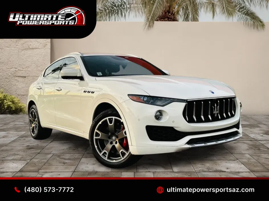 White 2017 Maserati Levante S ~ 1 Owner! for sale in Scottsdale, AZ