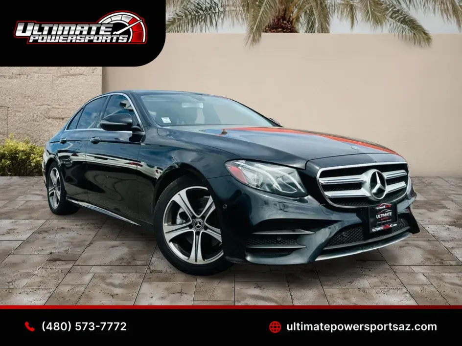 Black 2018 Mercedes-Benz E 300 for sale in Scottsdale, AZ