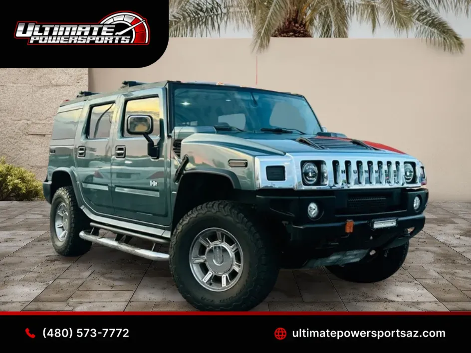 Blue 2005 Hummer H2 SUV for sale in Scottsdale, AZ