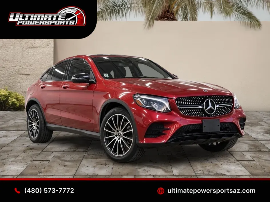 Red 2019 Mercedes-Benz GLC 300 AMG Sport Pkg for sale in Scottsdale, AZ