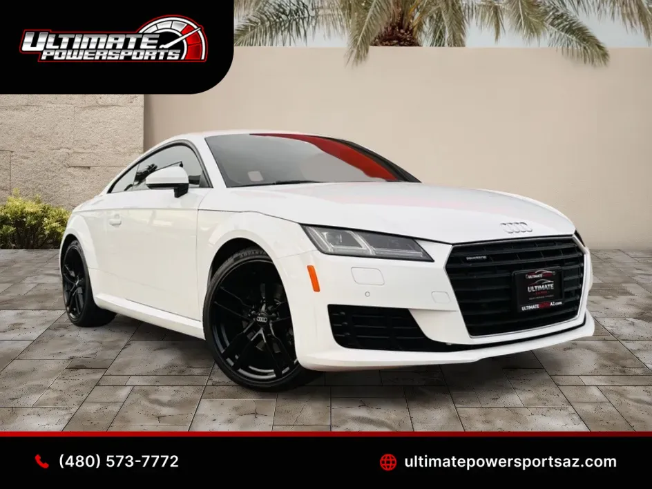 White 2016 Audi TT Coupe 2.0T for sale in Scottsdale, AZ