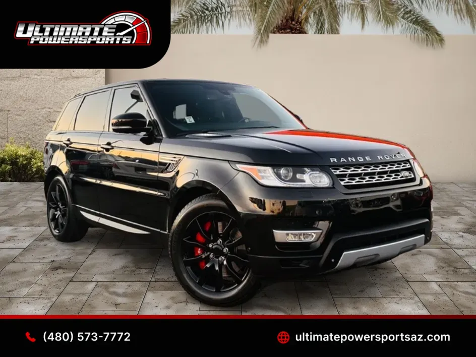 Black 2015 Land Rover Range Rover Sport Supercharged for sale in Scottsdale, AZ