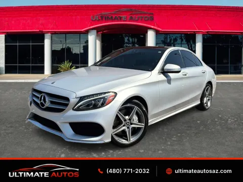 Silver 2015 Mercedes-Benz C-Class C 300 4MATIC Sedan 4D for sale in Mesa, AZ