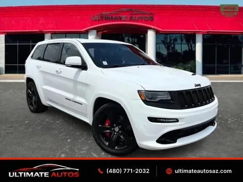 White 2015 Jeep Grand Cherokee SRT Sport Utility 4D for sale in Mesa, AZ