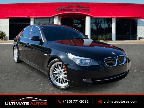 Black 2008 BMW 5 Series 528i Sedan 4D for sale in Mesa, AZ