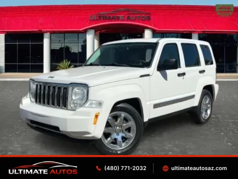 White 2010 Jeep Liberty Limited Sport Utility 4D for sale in Mesa, AZ