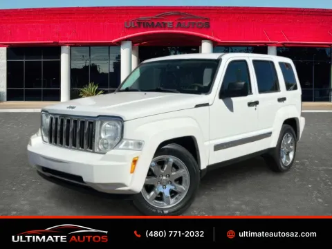 White 2010 Jeep Liberty Limited Sport Utility 4D for sale in Mesa, AZ