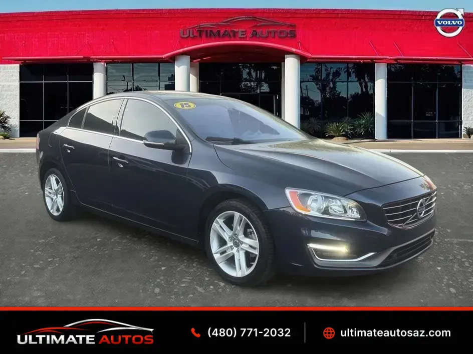Blue 2015 Volvo S60 T5 Premier Plus Sedan 4D for sale in Mesa, AZ