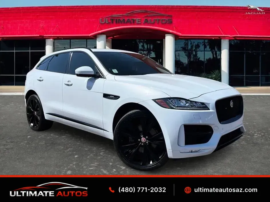 White 2017 Jaguar F-PACE 35t R-Sport SUV 4D for sale in Mesa, AZ