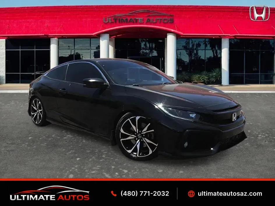 Black 2018 Honda Civic Si Coupe 2D for sale in Mesa, AZ
