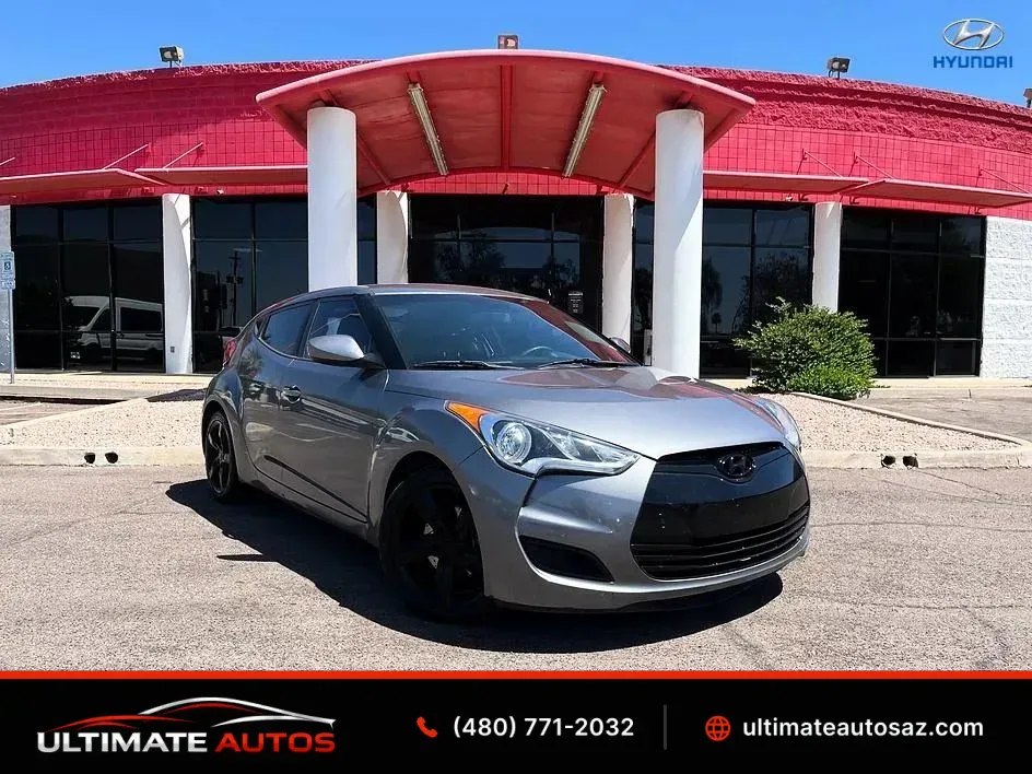 Gray 2015 Hyundai Veloster Coupe 3D for sale in Mesa, AZ