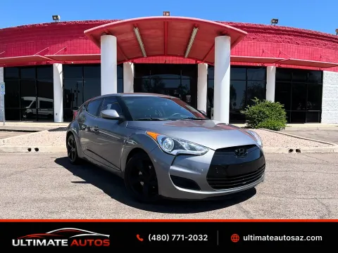 Gray 2015 Hyundai Veloster Coupe 3D for sale in Mesa, AZ