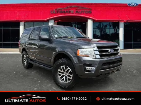 Gray 2017 Ford Expedition XLT Sport Utility 4D for sale in Mesa, AZ