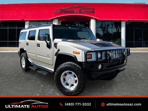Beige 2003 HUMMER H2 Sport Utility 4D for sale in Mesa, AZ
