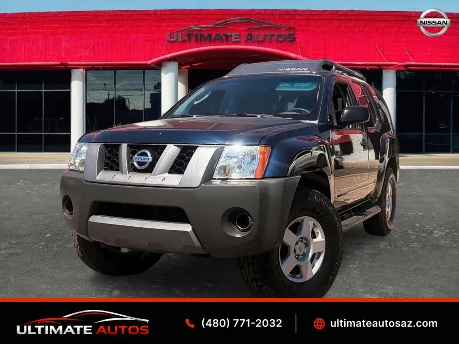 Blue 2007 Nissan Xterra S Sport Utility 4D for sale in Mesa, AZ