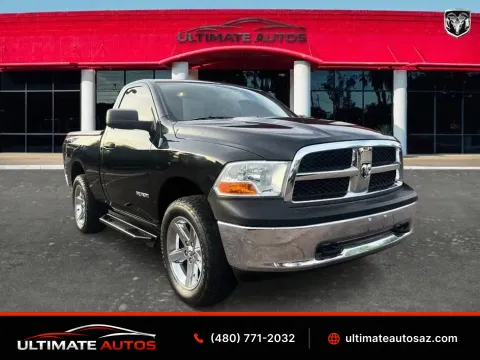 Black 2011 Ram 1500 Regular Cab ST Pickup 2D 6 1/3 ft for sale in Mesa, AZ