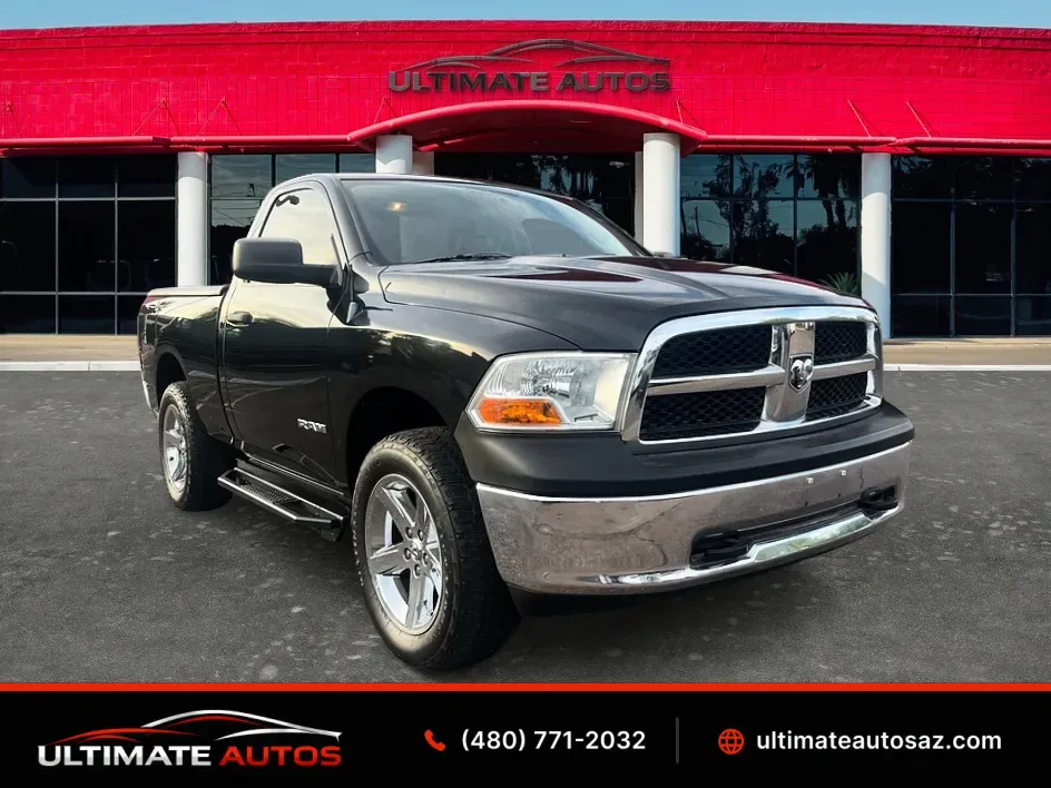 Black 2011 Ram 1500 Regular Cab ST Pickup 2D 6 13 ft for sale in Mesa, AZ