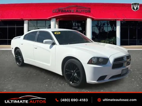 White 2014 Dodge Charger SE Sedan 4D for sale in Mesa, AZ