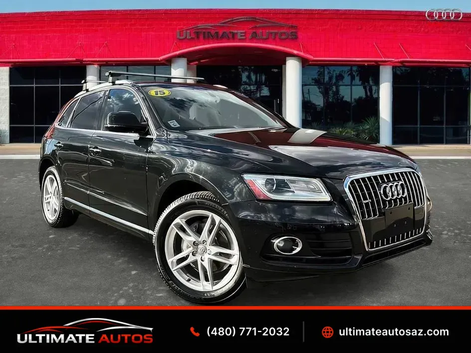 Black 2015 Audi Q5 2.0T Premium Plus Sport Utility 4D for sale in Mesa, AZ