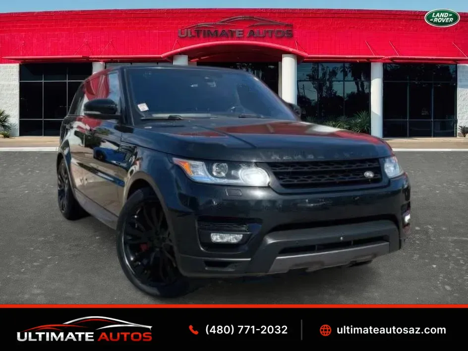 Black 2016 Land Rover Range Rover Sport Supercharged Sport Utility 4D for sale in Mesa, AZ