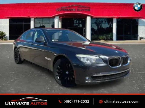 Gray 2012 BMW 7 Series 750Li Sedan 4D for sale in Mesa, AZ