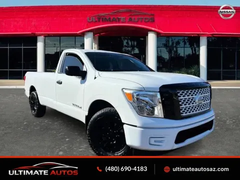 White 2017 Nissan TITAN Single Cab S Pickup 2D 8 ft for sale in Mesa, AZ