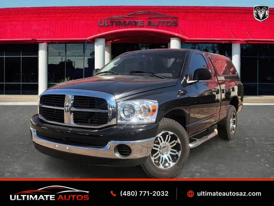 Black 2008 Dodge Ram 1500 Regular Cab SLT Pickup 2D 6 1/4 ft for sale in Mesa, AZ