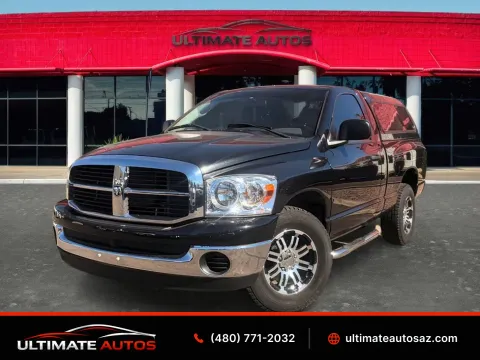 Black 2008 Dodge Ram 1500 Regular Cab SLT Pickup 2D 6 14 ft for sale in Mesa, AZ
