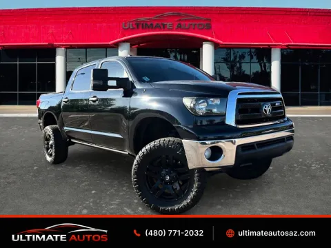 Black 2013 Toyota Tundra CrewMax Pickup 4D 5 12 ft for sale in Mesa, AZ