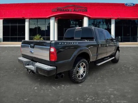 Another view of 2013 Ford F250 Super Duty Crew Cab Platinum Pickup 4D 6 3/4 ft for sale in Mesa, AZ at Ultimate Autos