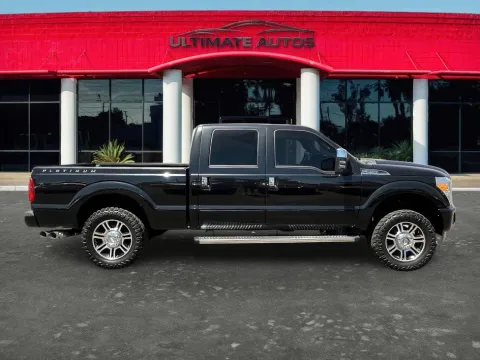 More photos of 2013 Ford F250 Super Duty Crew Cab Platinum Pickup 4D 6 34 ft at Ultimate Autos, AZ