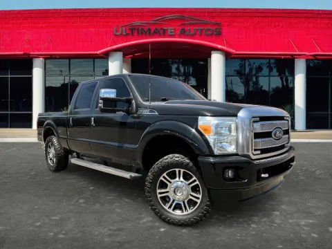 Photos of 2013 Ford F250 Super Duty Crew Cab Platinum Pickup 4D 6 34 ft for sale in Mesa, AZ at Ultimate Autos