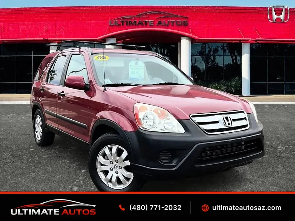 Red 2005 Honda CR-V EX Sport Utility 4D for sale in Mesa, AZ