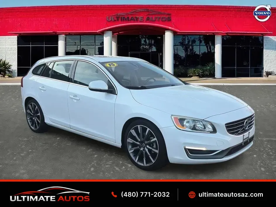 White 2015 Volvo V60 T5 Premier Wagon 4D (2015.5) for sale in Mesa, AZ
