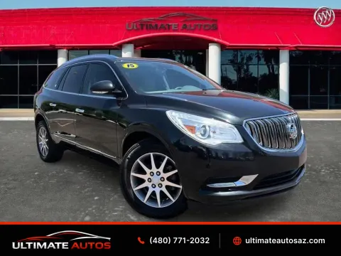 Black 2015 Buick Enclave Leather Sport Utility 4D for sale in Mesa, AZ