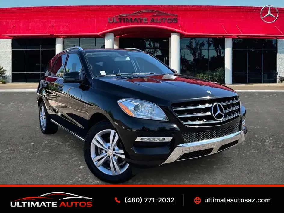 Black 2015 Mercedes-Benz M-Class ML 350 Sport Utility 4D for sale in Mesa, AZ