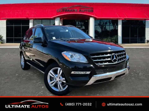 Black 2015 Mercedes-Benz M-Class ML 350 Sport Utility 4D for sale in Mesa, AZ
