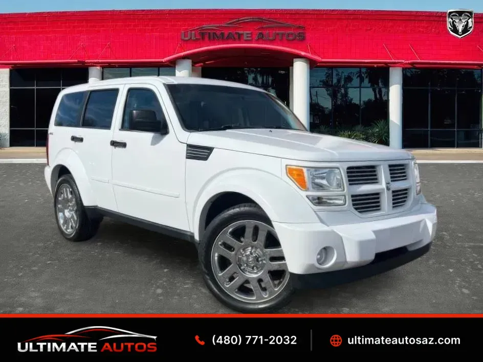 White 2011 Dodge Nitro Heat Sport Utility 4D for sale in Mesa, AZ