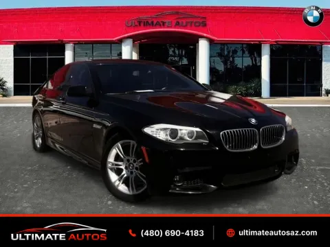 Black 2013 BMW 5 Series 528i Sedan 4D for sale in Mesa, AZ