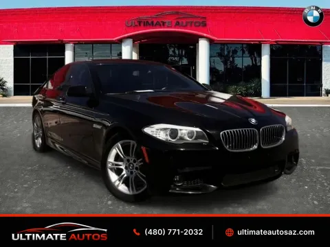 Black 2013 BMW 5 Series 528i Sedan 4D for sale in Mesa, AZ