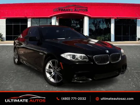 Black 2013 BMW 5 Series 528i Sedan 4D for sale in Mesa, AZ